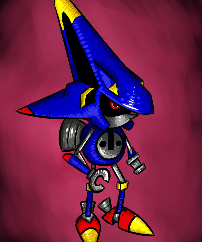 Rocket Metal Sonic by RadicalGator on DeviantArt