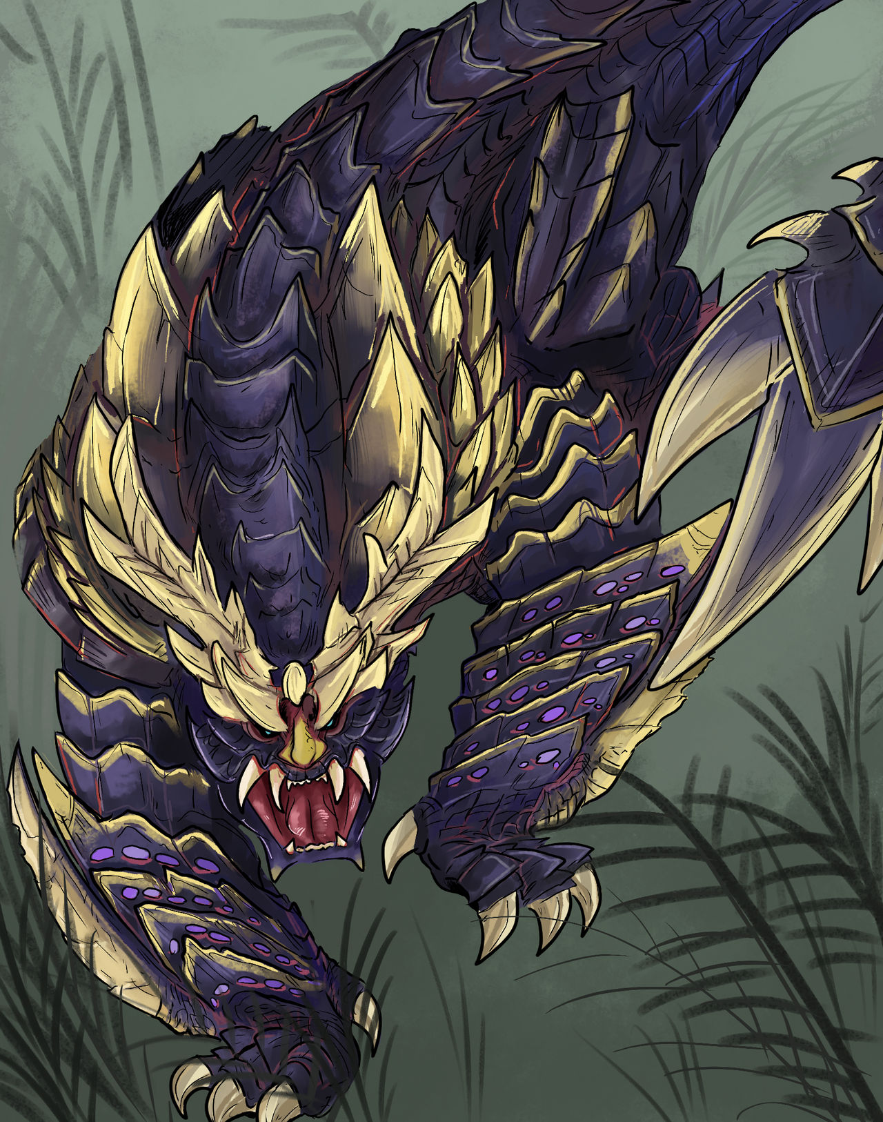 Magnamalo Rampage Magnamalo by RadicalGator on DeviantArt