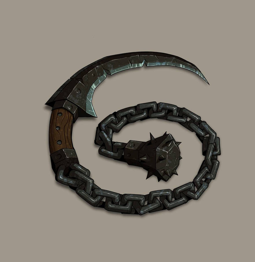 Sickle and chain by Fisktak on DeviantArt
