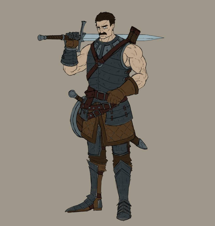 Human Ranger/Fighter by Fisktak on DeviantArt