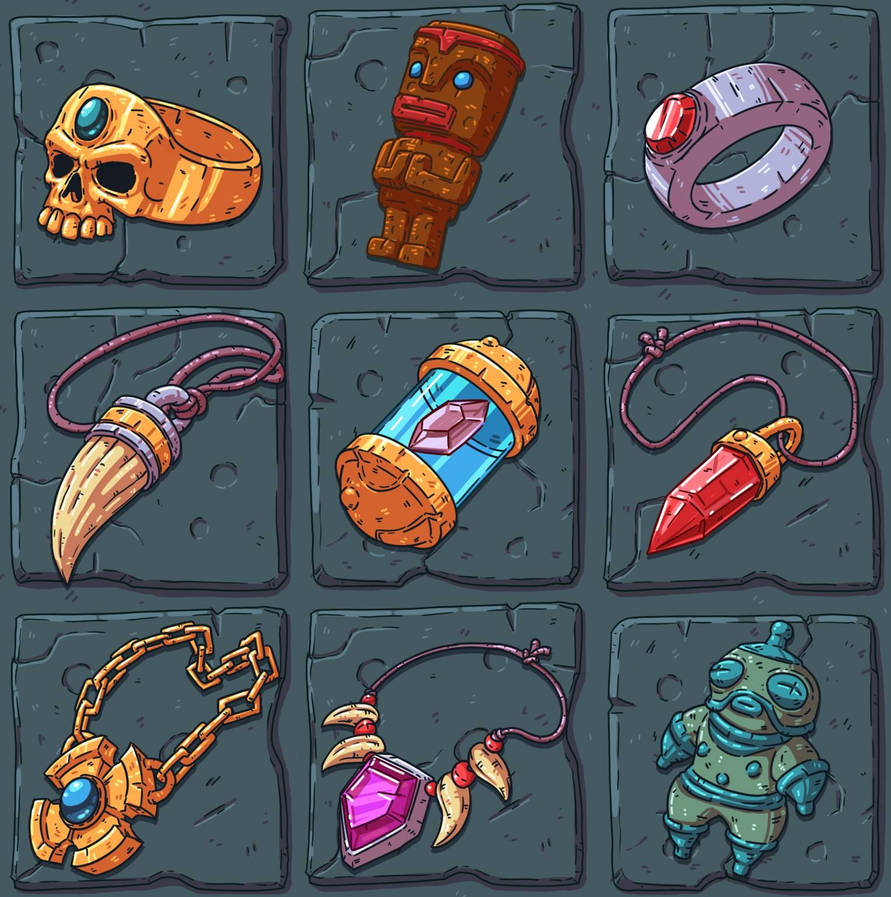 Magic items by Fisktak on DeviantArt