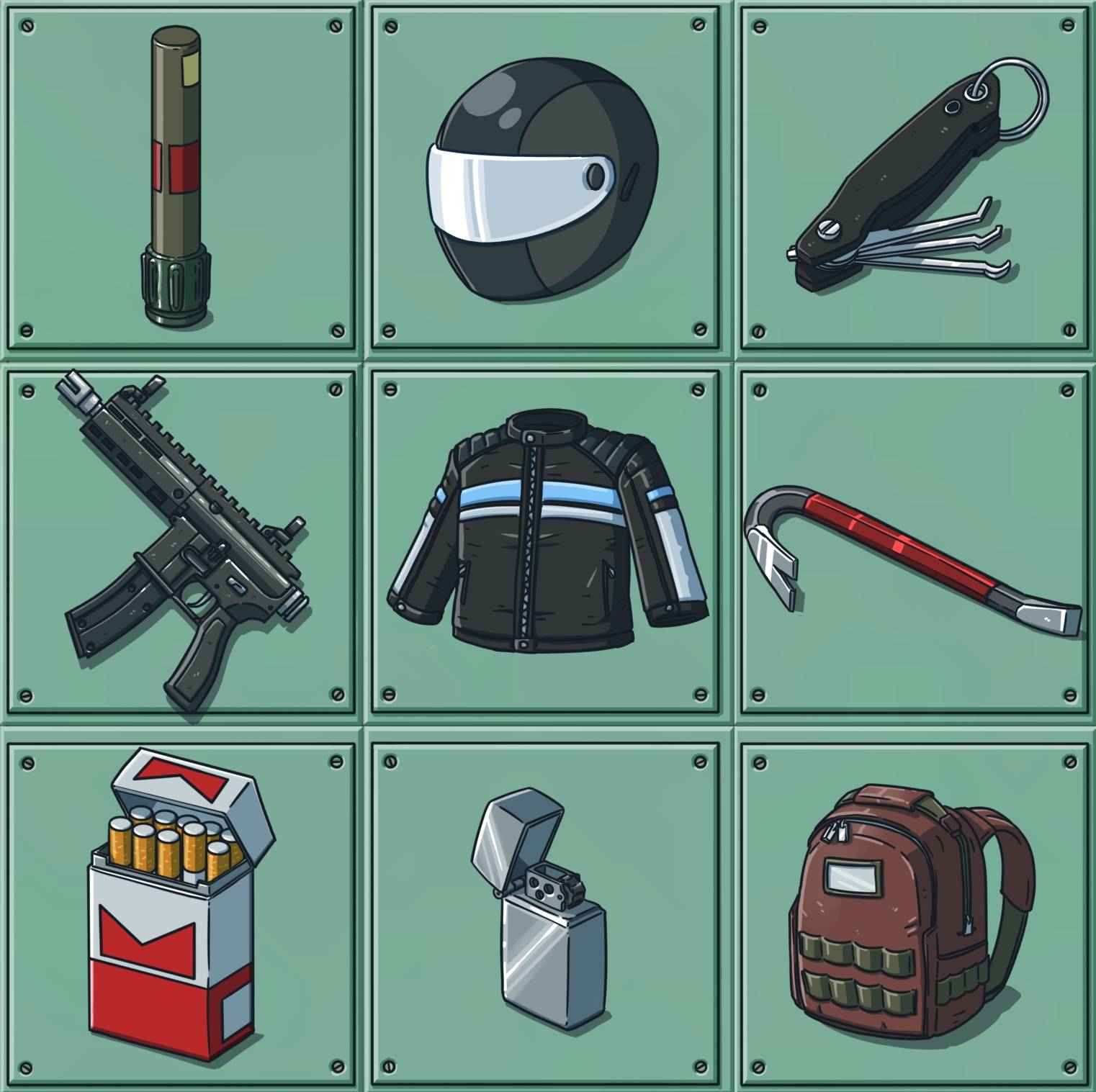 Modern weapons and items part 7 by Fisktak on DeviantArt