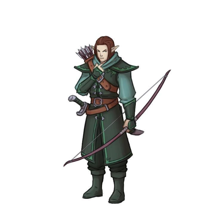 Elven ranger by Fisktak on DeviantArt
