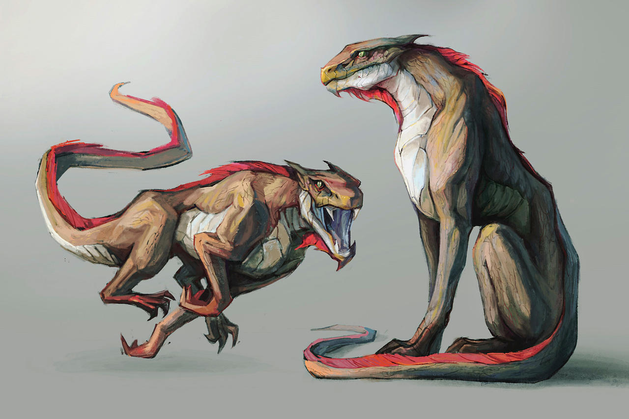 creature concept by StrangeQuarkk on DeviantArt