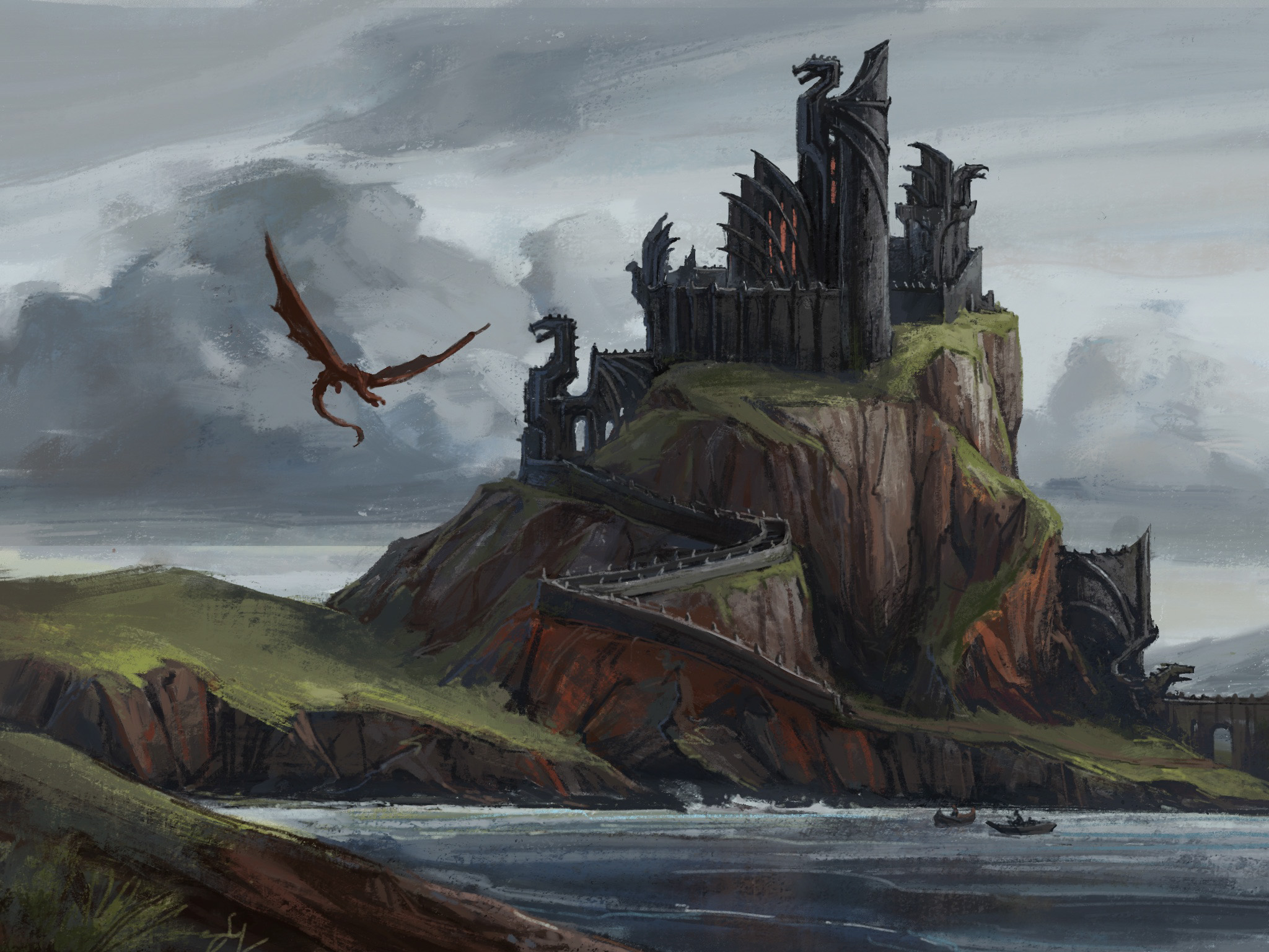 Dragonstone by StrangeQuarkk on DeviantArt