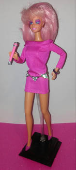 Custom Jem Barbie -- Jem and the Holograms