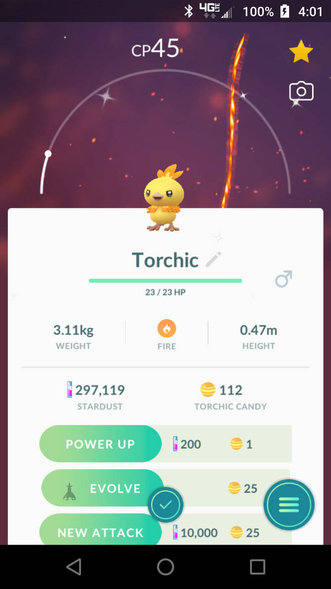 Torchic Shiny Color Shiny Torchic! by Sephy90 on DeviantArt
