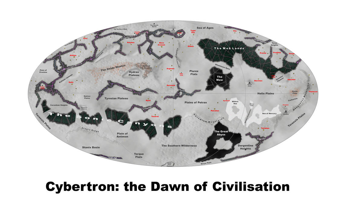 Cybertron at the Dawn of Transformer Civilisation by Nagillim on DeviantArt