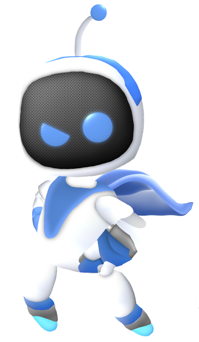 Astro Bot by SmashSummit on DeviantArt