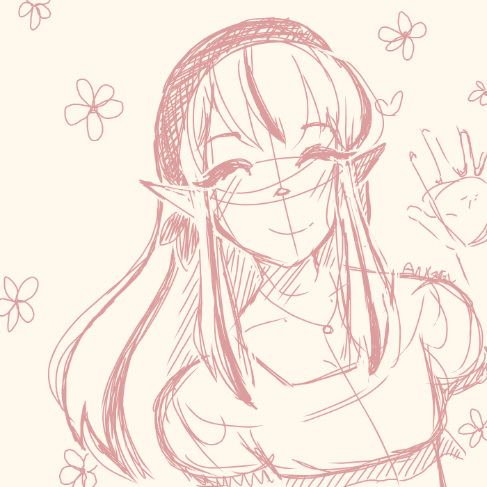 Happy elf girlie :) by Bearr1 on DeviantArt