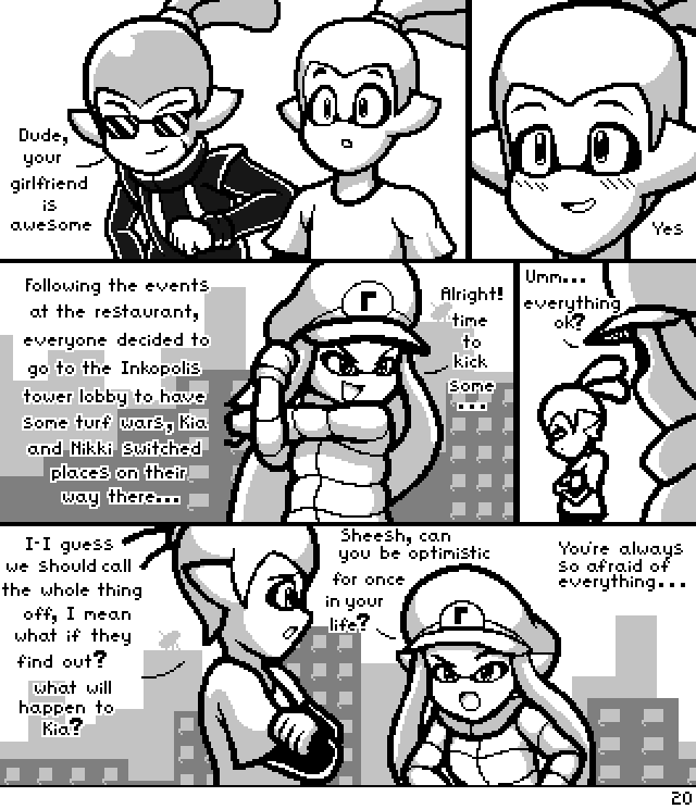 Splatoon comic Page 20 (CH.2)