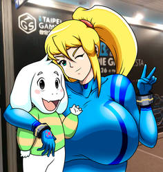 Request Samus and Asriel