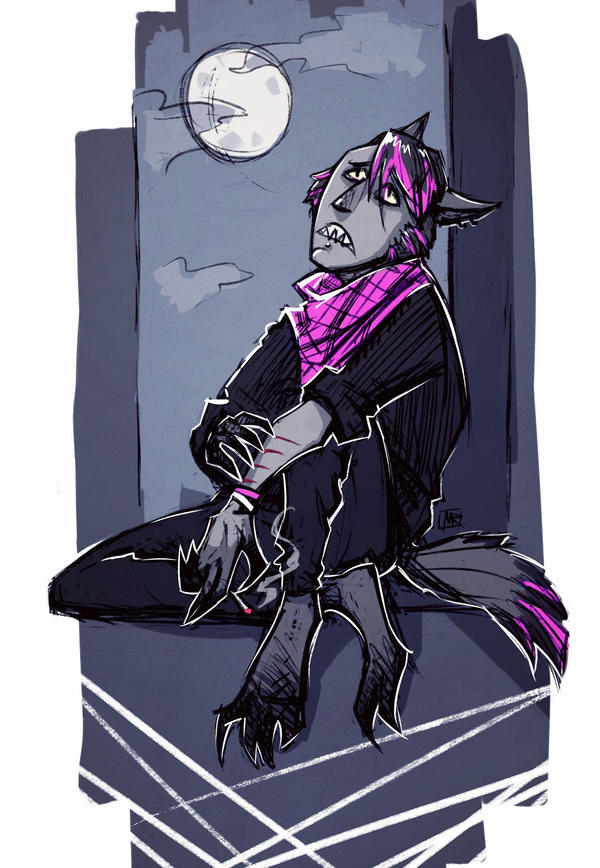 Emo Werewolf By Maudlin Rough On DeviantArt emo-werewolf-by-maudlin-rough-on-deviantart