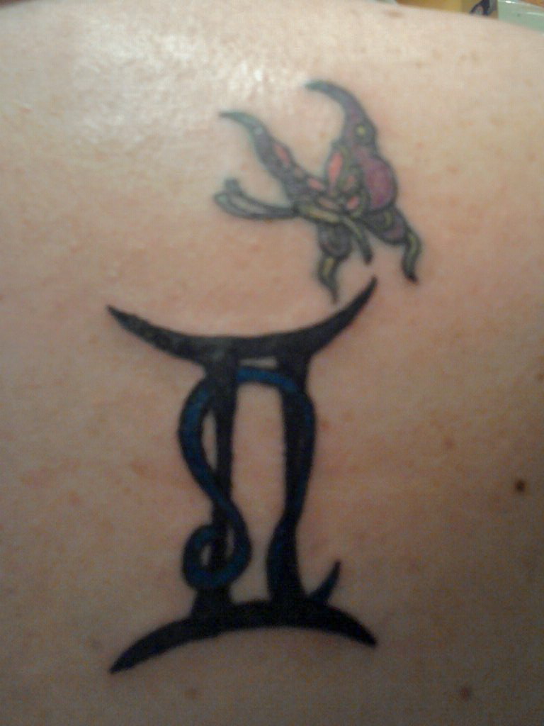 Gemini And Leo Sign Tattoo Best Tattoo Ideas