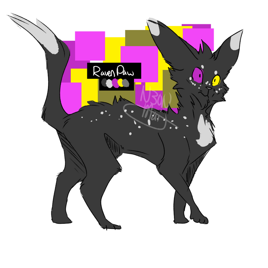 Ravenpaw- Warrior Cats by MailCipher on DeviantArt