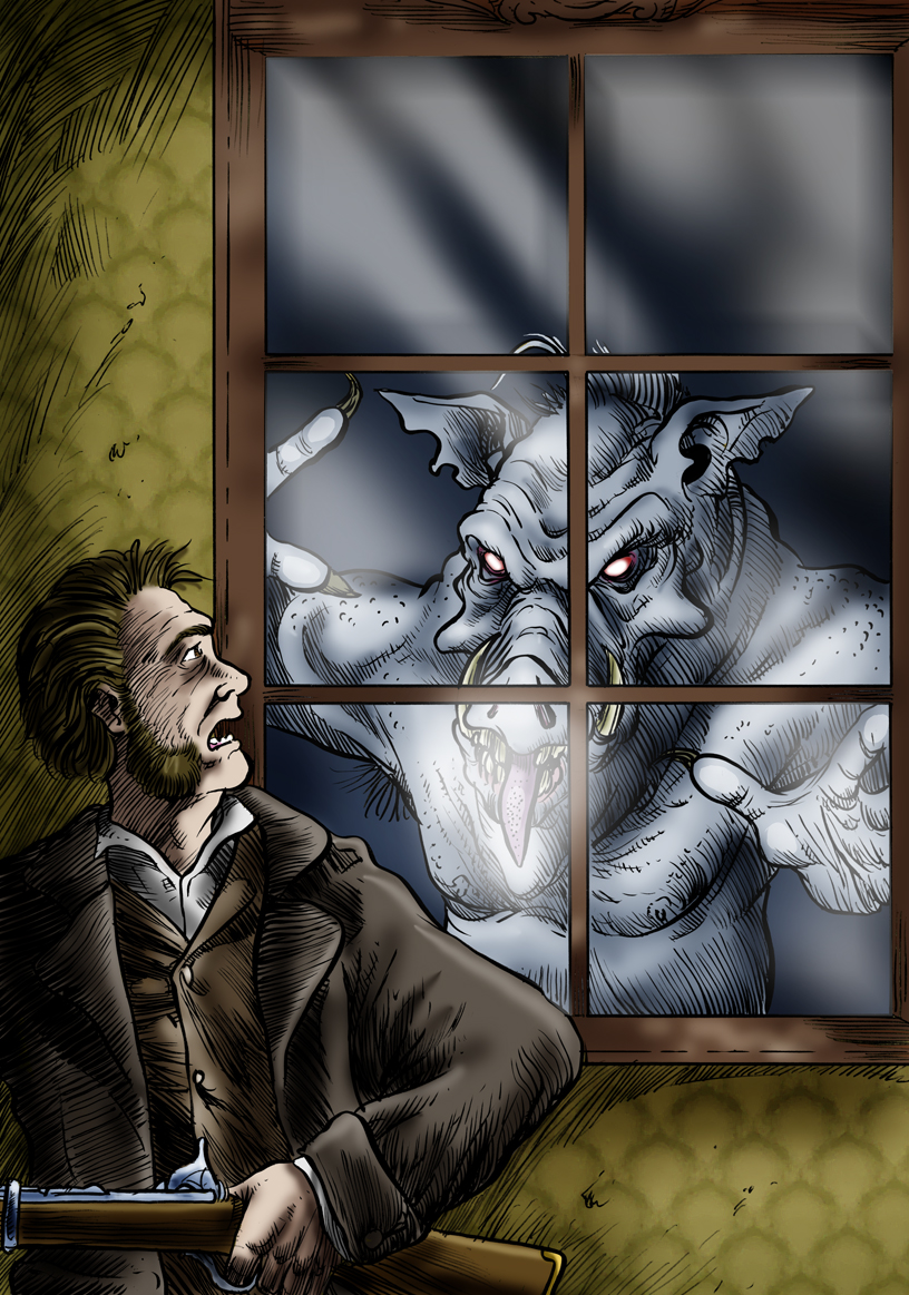 the Thing At the Doorstep by nightserpent on DeviantArt