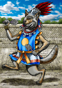 31 Monsters Challenge: Huehuecoyotl