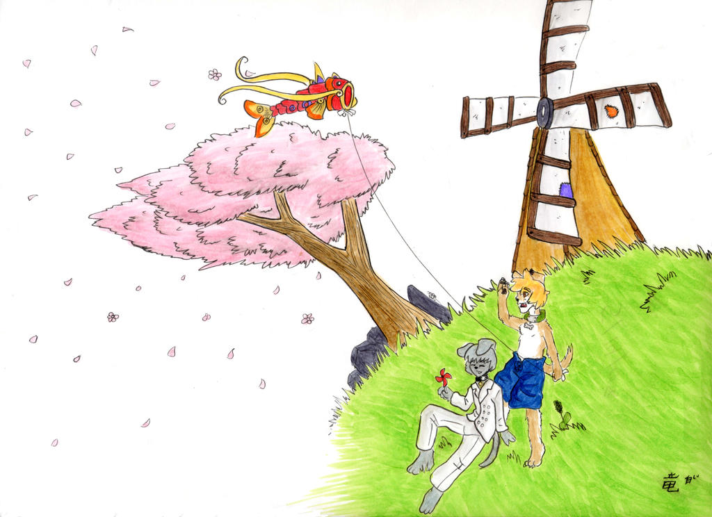 Inu Kaze ni by ShiroRyu927 on DeviantArt