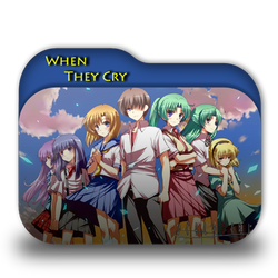 When They Cry folder icon