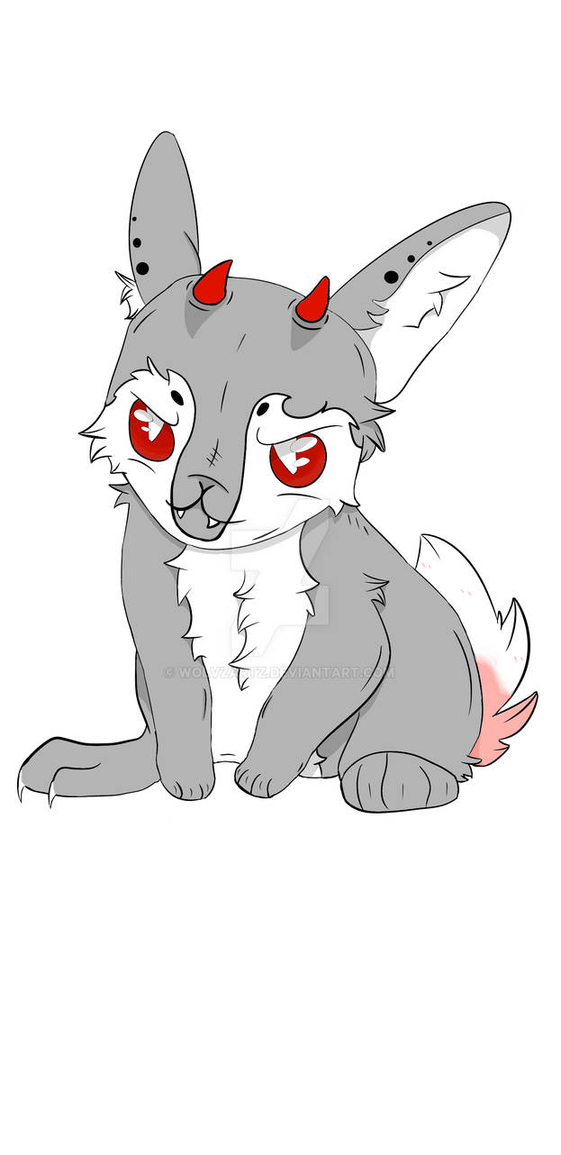 Devil Bunny by WolvzArtz on DeviantArt