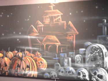 Halloween Mural 2