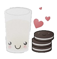 Vaso con galletas PNG