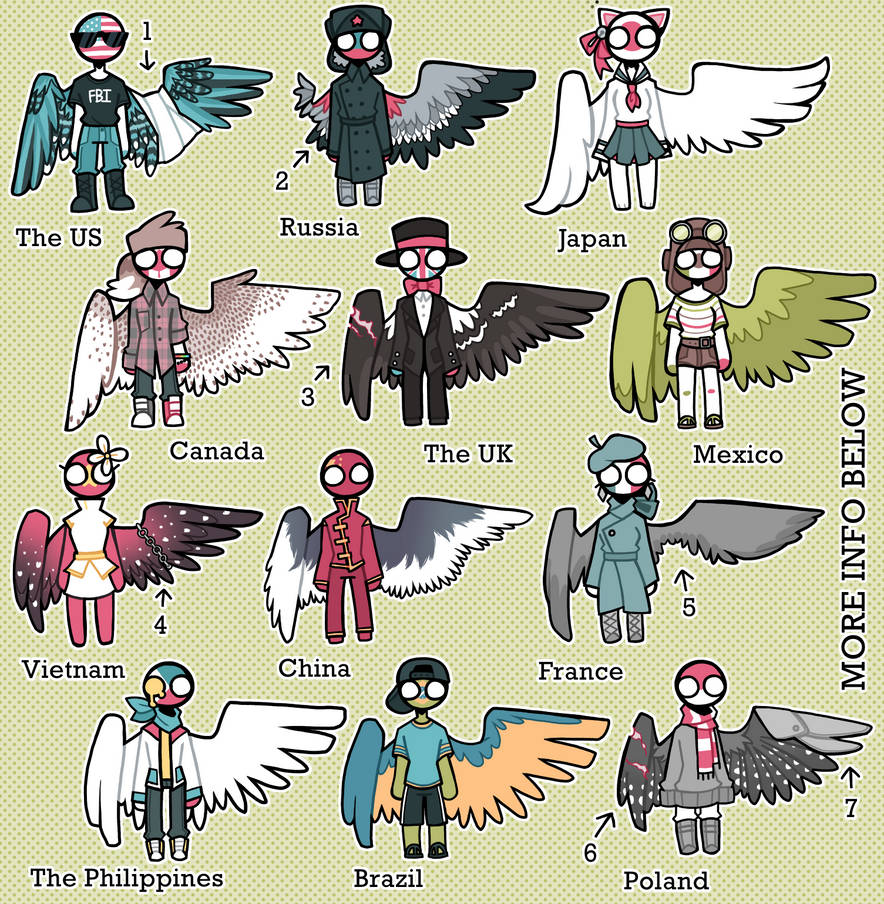 pic Countryhumans Mexico X Australia countryhumans aviary au page 1 by