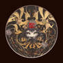 Acanthe I - Yoann Lossel - graphite gold leaf
