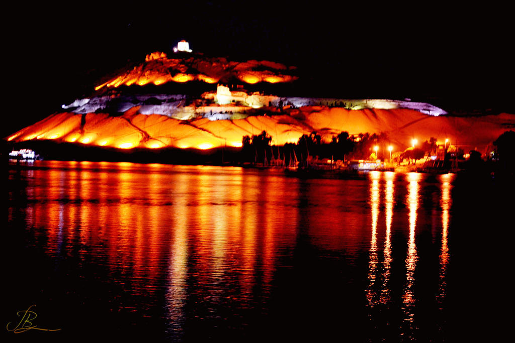 Nile by Night in Egypt