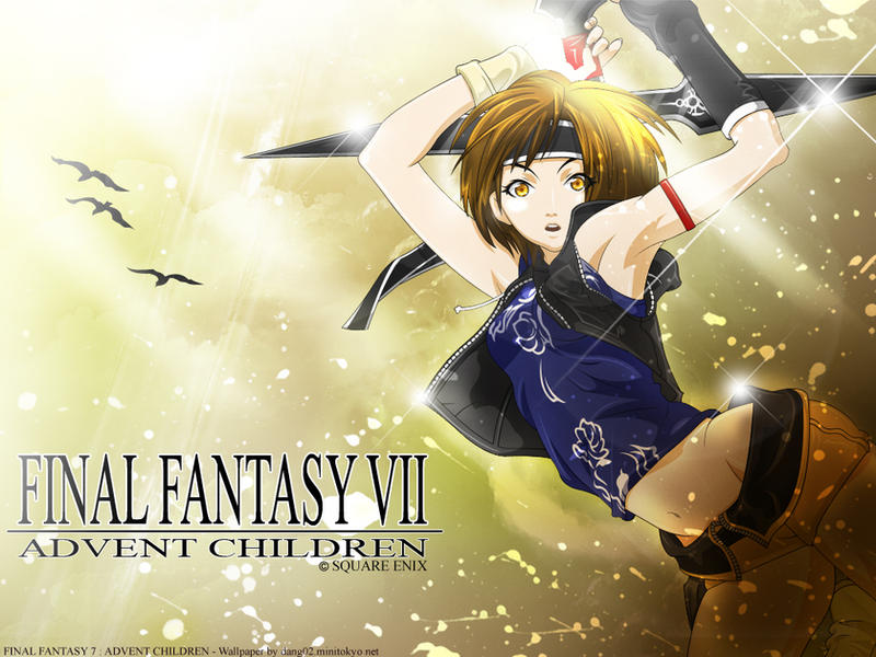 Final Fantasy 7 - Yuffie Wallpaper