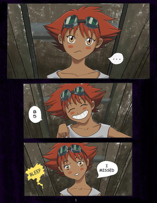 Bebop Battleship pg1 by CheshFire