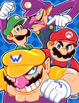 Mario Bros. and the Mario Clones