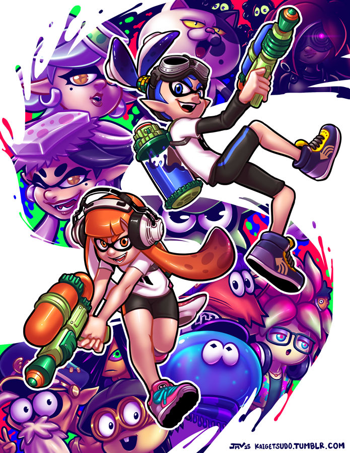 Splatoon Figure Deviantart Splatoon by Jmanvelez on DeviantArt