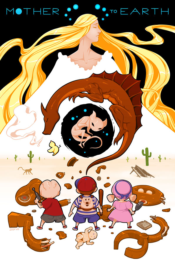 EarthBound Beginnings - Mother to Earth by Jmanvelez on DeviantArt