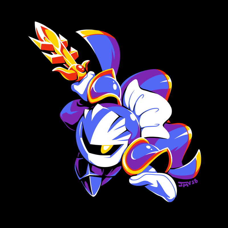 Meta Knight (kirby's Adventure) by richsquid1996 on DeviantArt