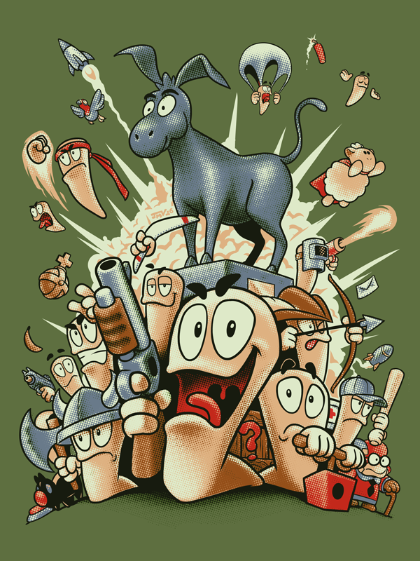 Worms - Wormageddon Classic by Kaigetsudo