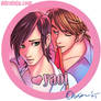 Yaoi button-Warning Shonen Ai-