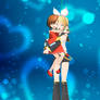 Rin Kagamine y Chibi Meiko MMD