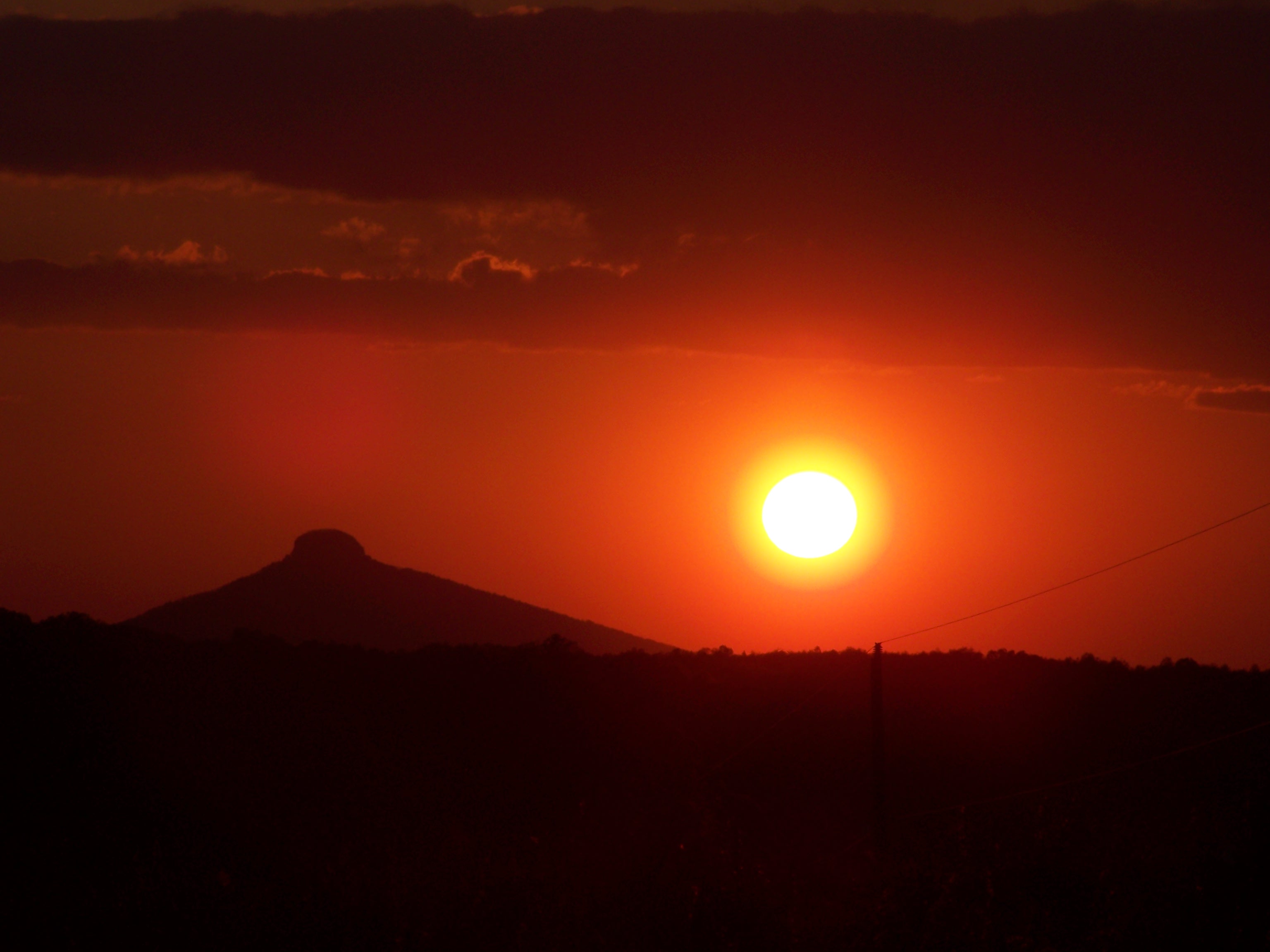 Sunset-Pilot Mountain NC 2