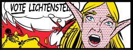 LEEEE-ROY LICHTENSTEIN!!! Vote Button