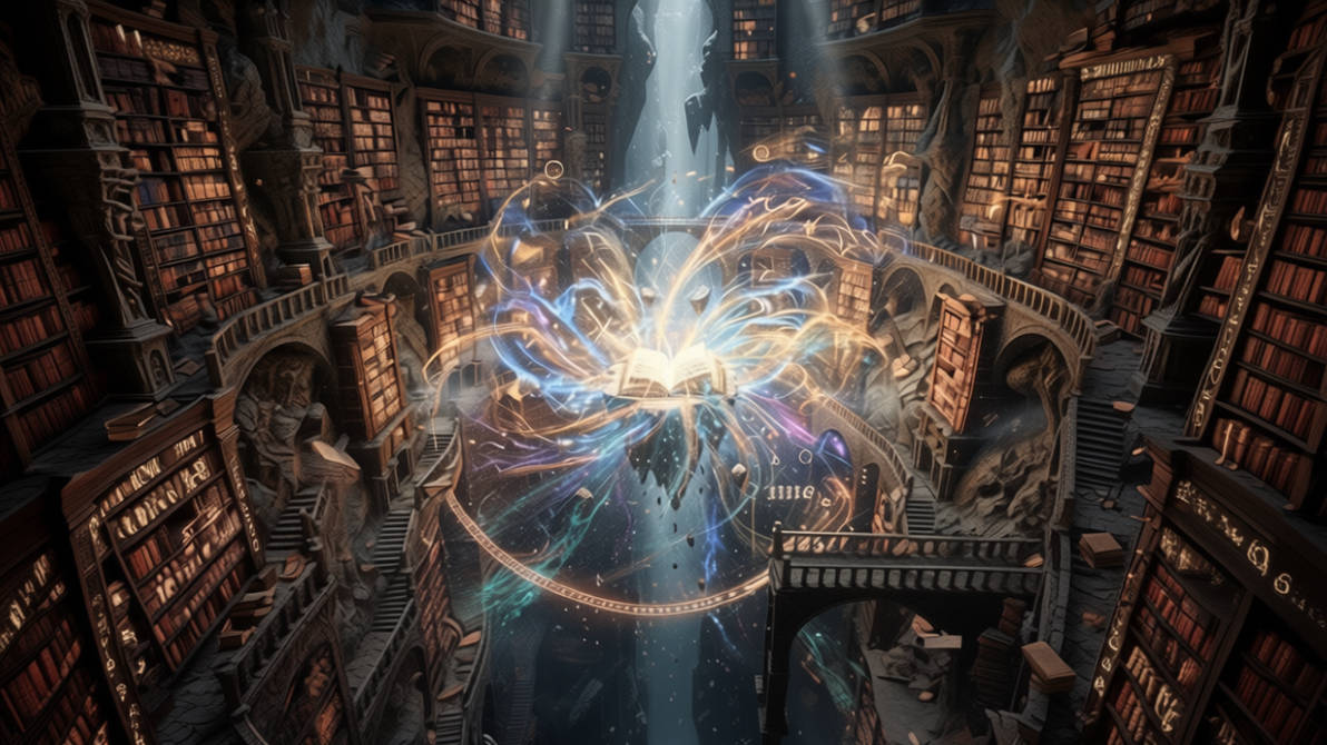 Library Personified The Library by SPhillips1337 on DeviantArt