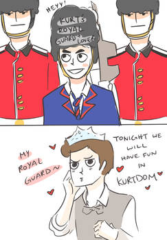 KLAINE: MY ROYAL GUARD