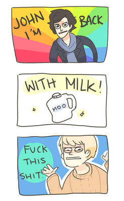 SH: I'M BACK...WITH MILK