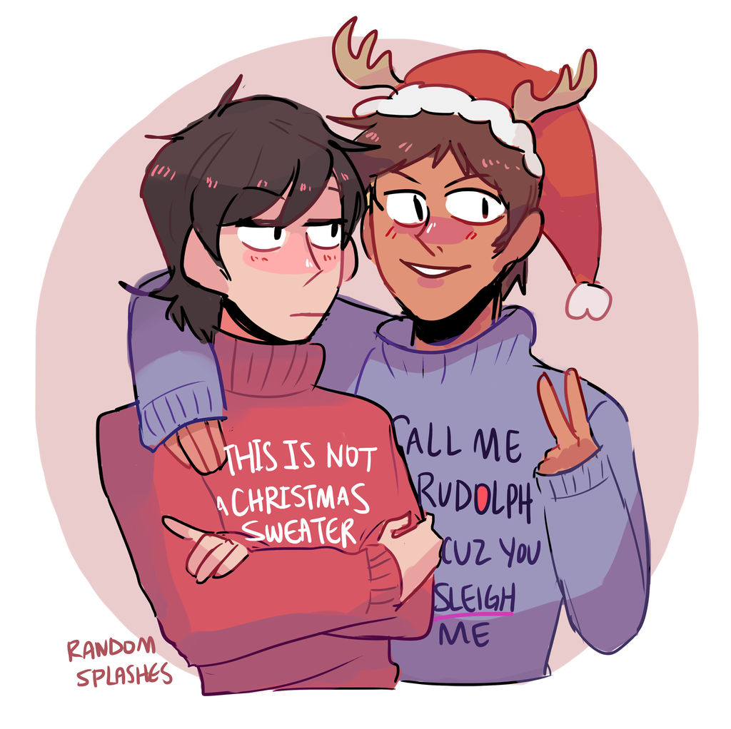 Voltron Christmas Sweaters By Randomsplashes On Deviantart