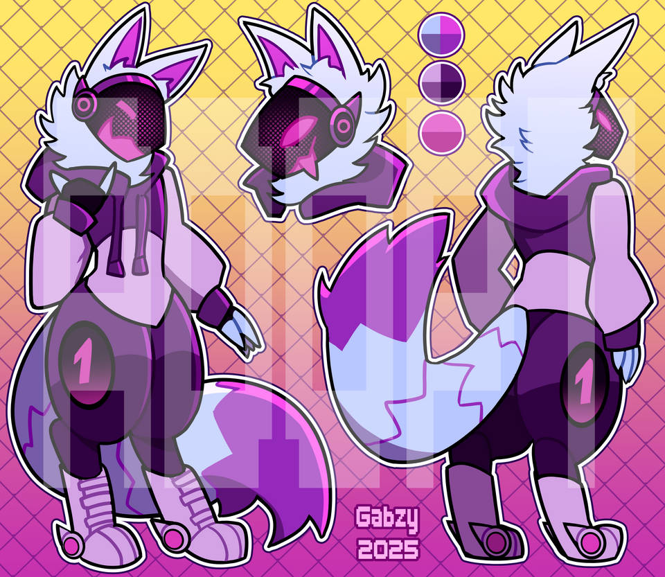 Protogen Holding Rabbit Protogen Adopt #100 (HOLD) by Gabzy46 on DeviantArt