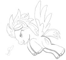 Commissions: Blaze Firebolt [drawed]