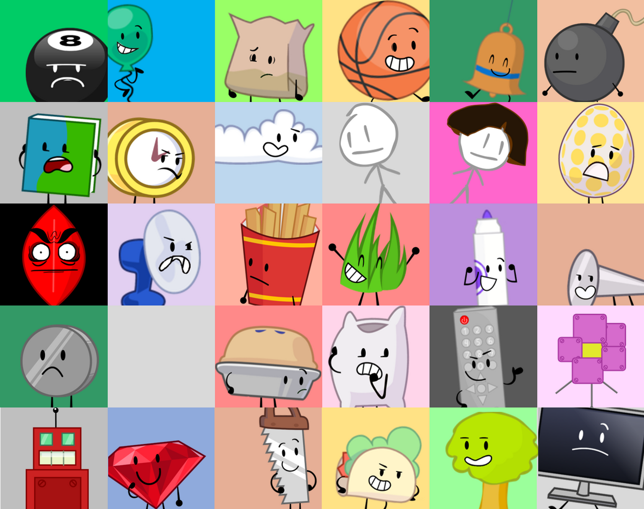 BFDI RC's by adrianmacha20005 on DeviantArt