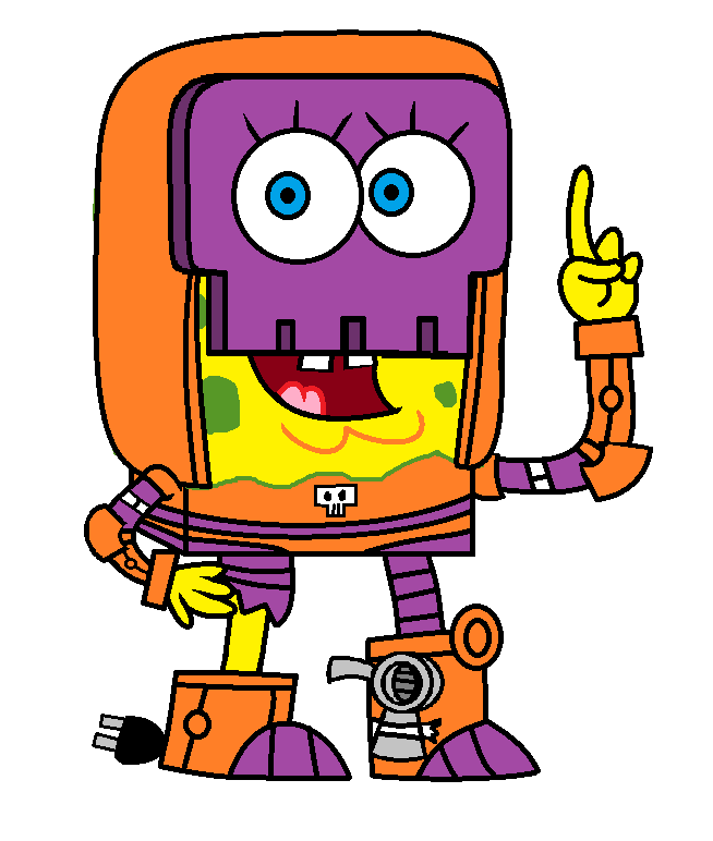 Spongebob Rusty Rickets Spongebob As Rustbolt by adrianmacha20005 on DeviantArt