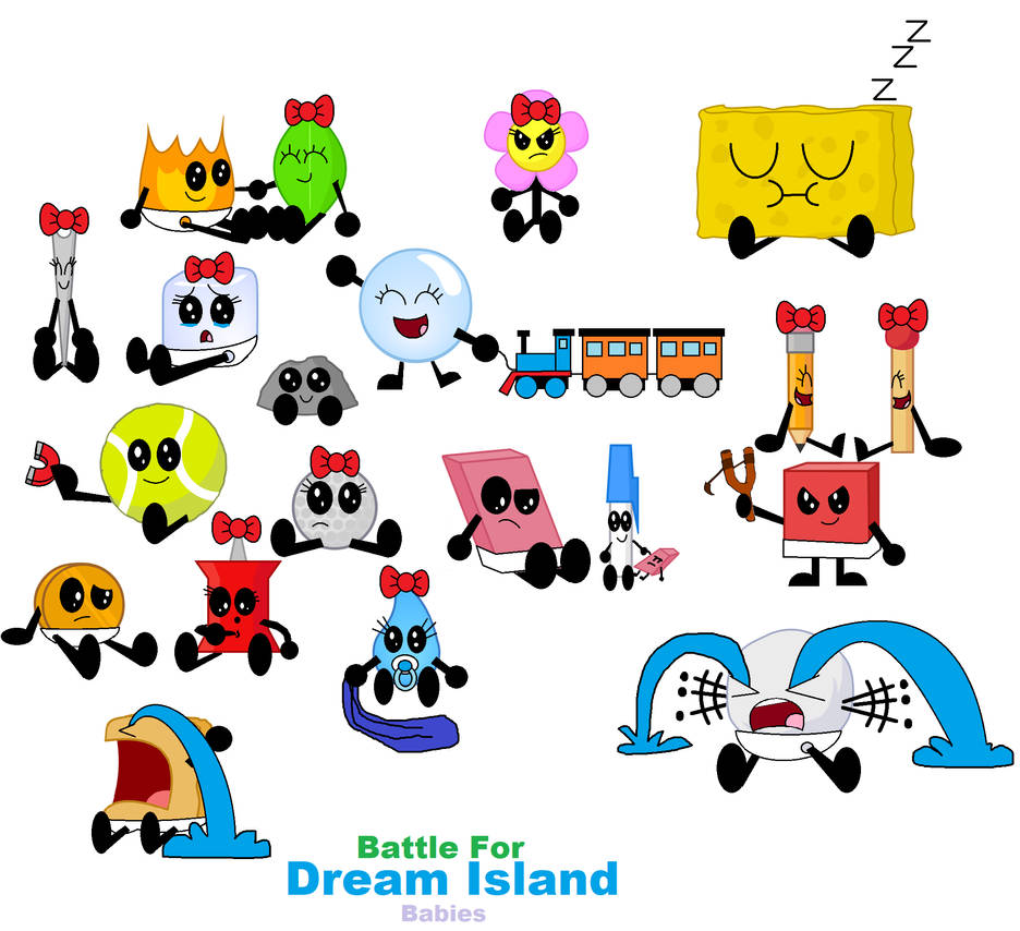 Battle For Dream Island Babies by adrianmacha20005 on DeviantArt