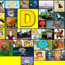 Character Alphabet -D